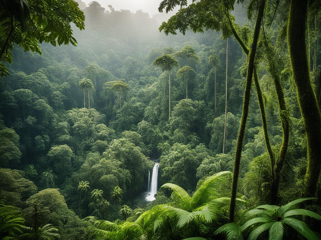 Tropischer Regenwald Borneo