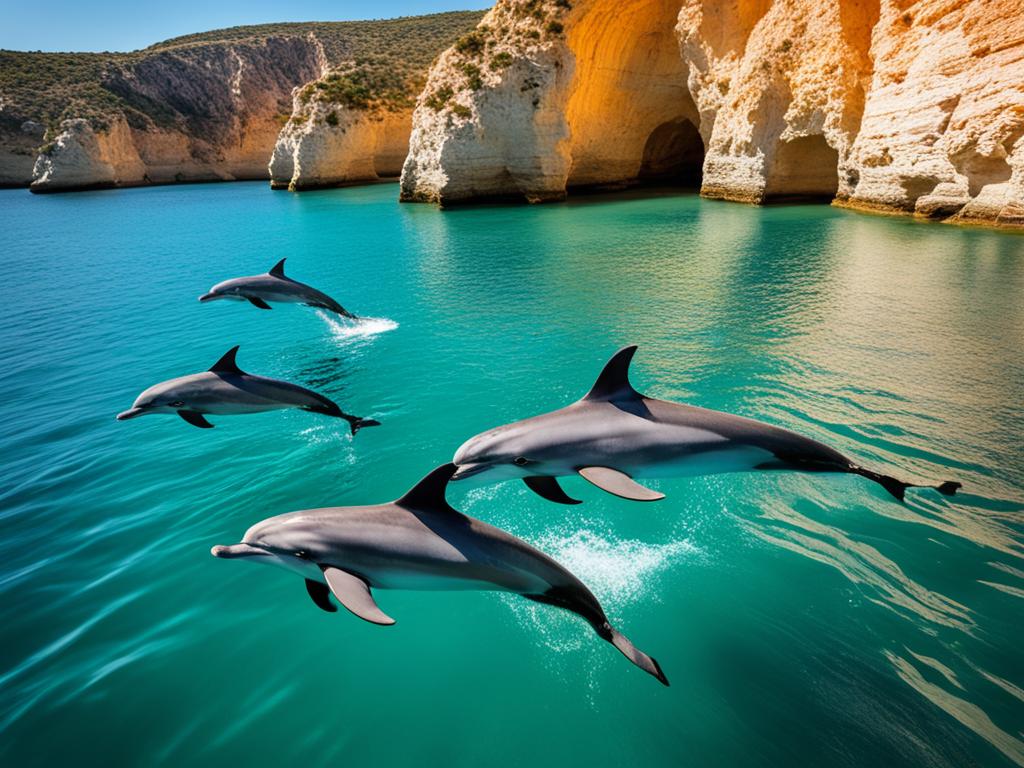 Delfinbeobachtung an der Algarve