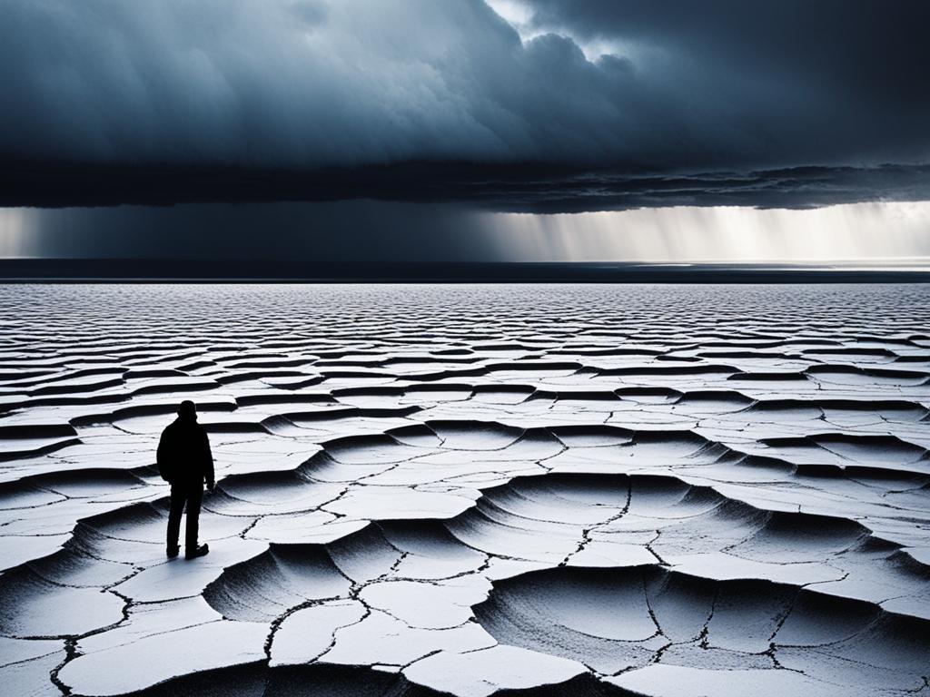 Salt Flats bei Regen